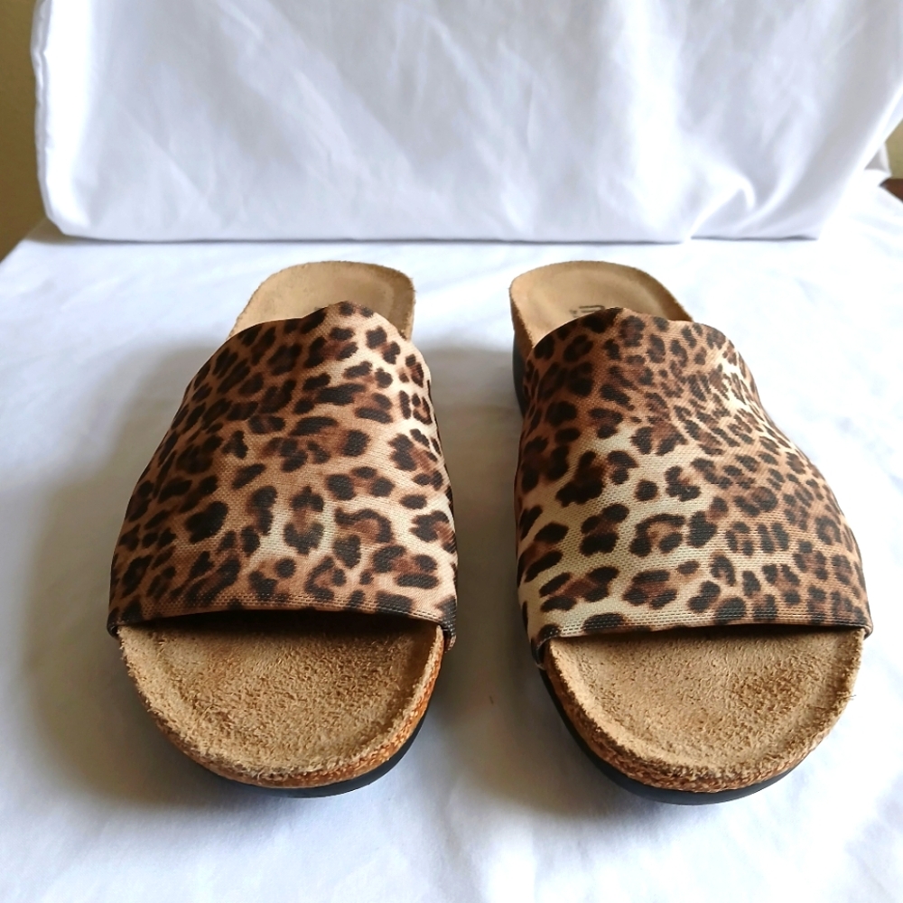 COPY - Munro Women's Slide Wedge Comfort Walking Sandals 7.5 Made in USA